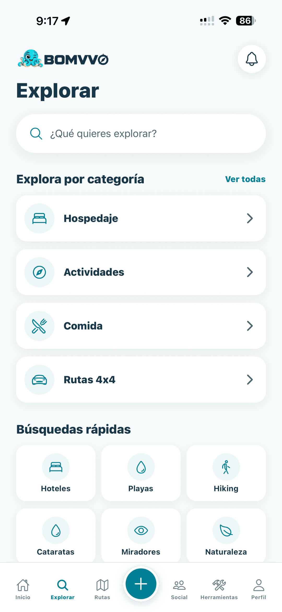Explorar en BOMVVO