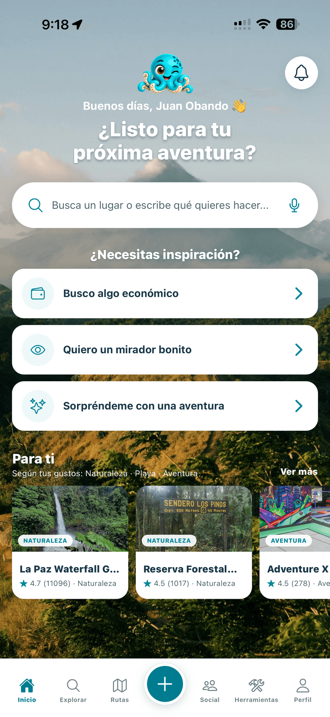 Inicio de BOMVVO