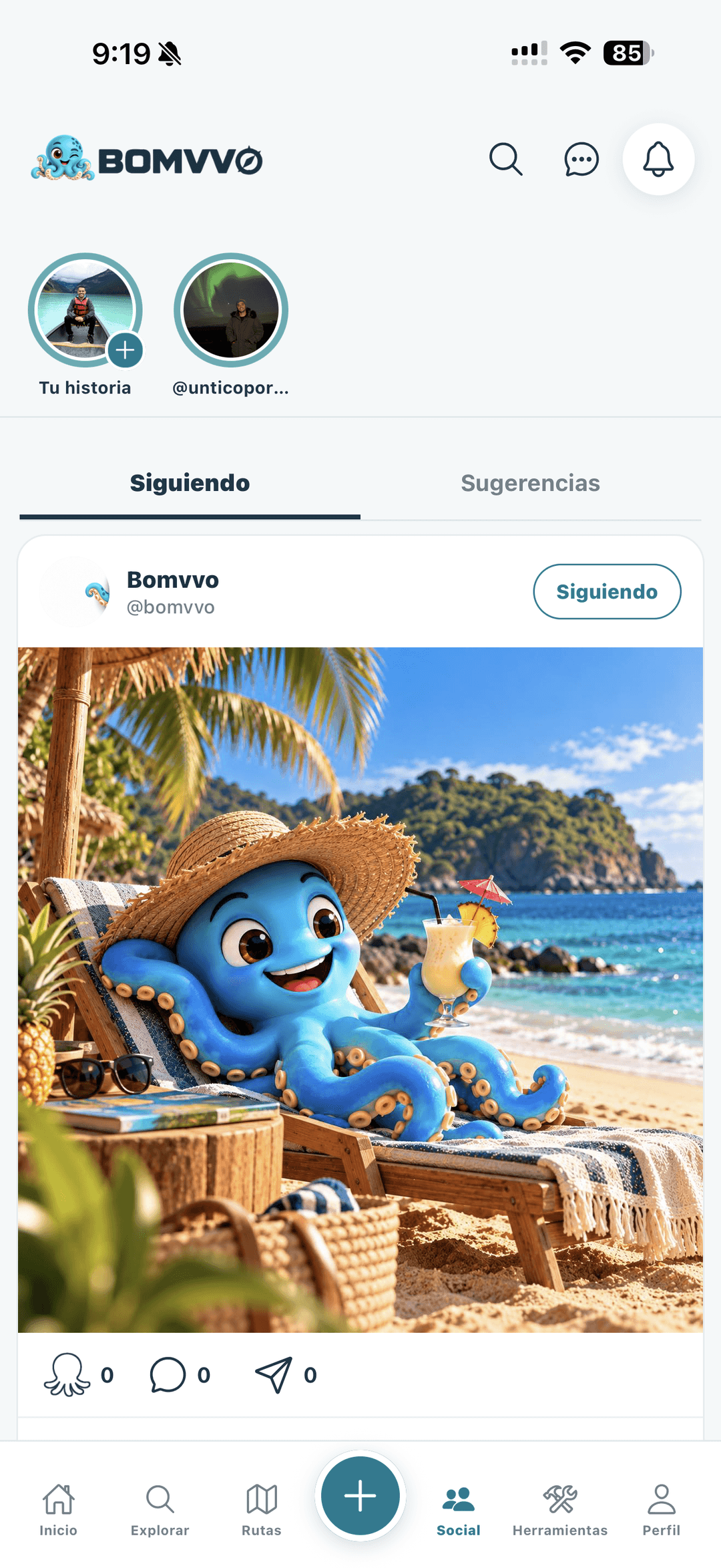 BOMVVO Social